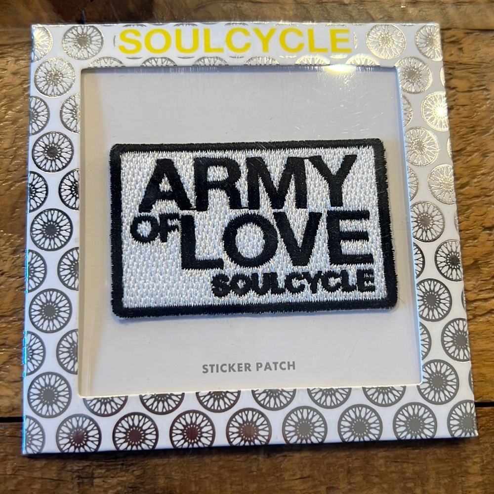 Soulcycle Army of Love Sticker Patch
